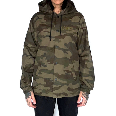Coach Jacket à Capuchon | Coupe-vent imperméable | Unisexe