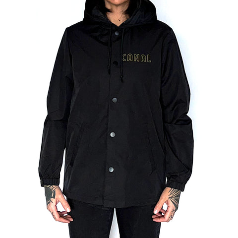 Coach Jacket à Capuchon | Coupe-vent imperméable | Unisexe