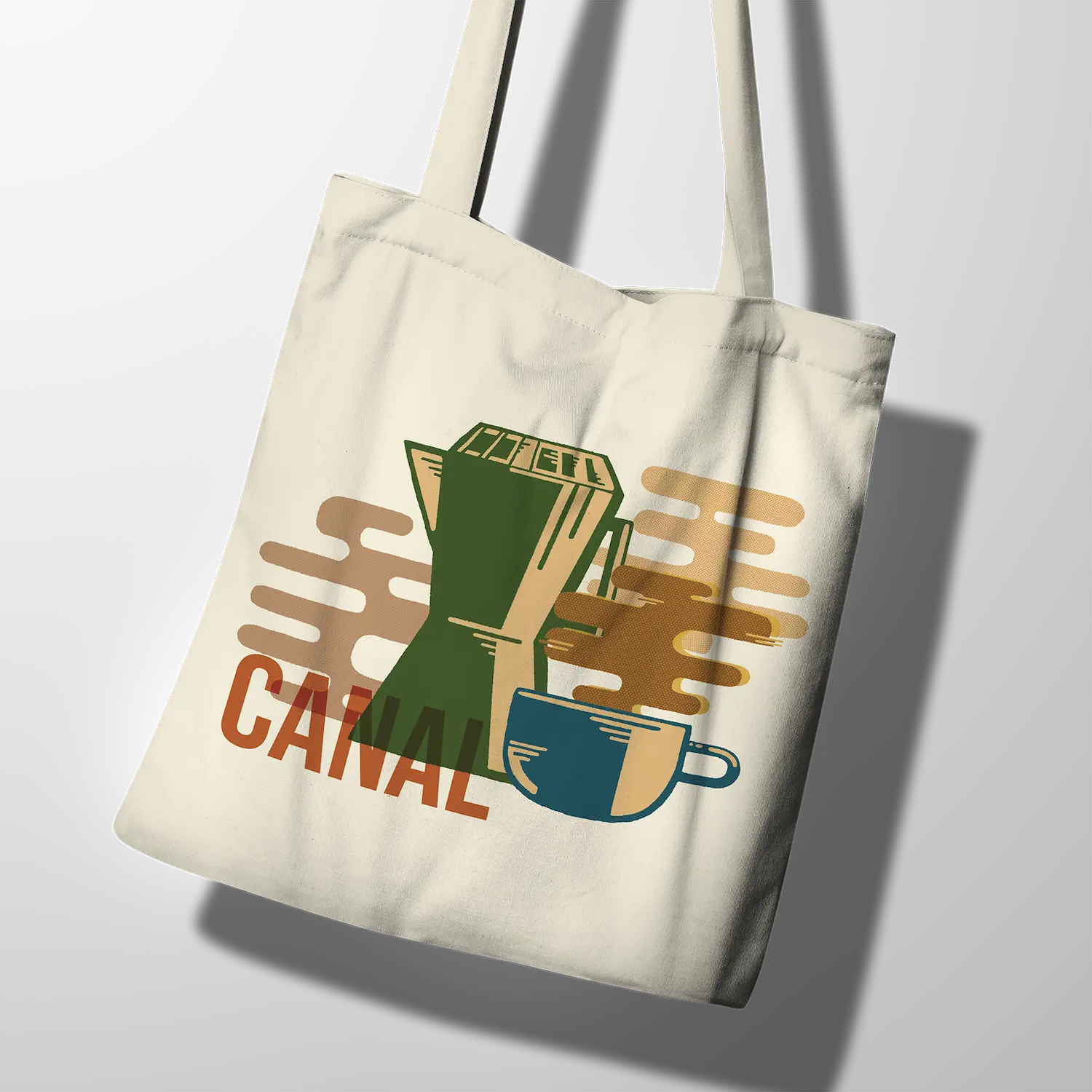 Canal Roasters Tote Bag | Moka Pot